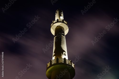 Minaret of a Mosque in Bahrain photo