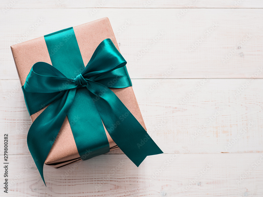 Satin ribbon gift wrapping sale