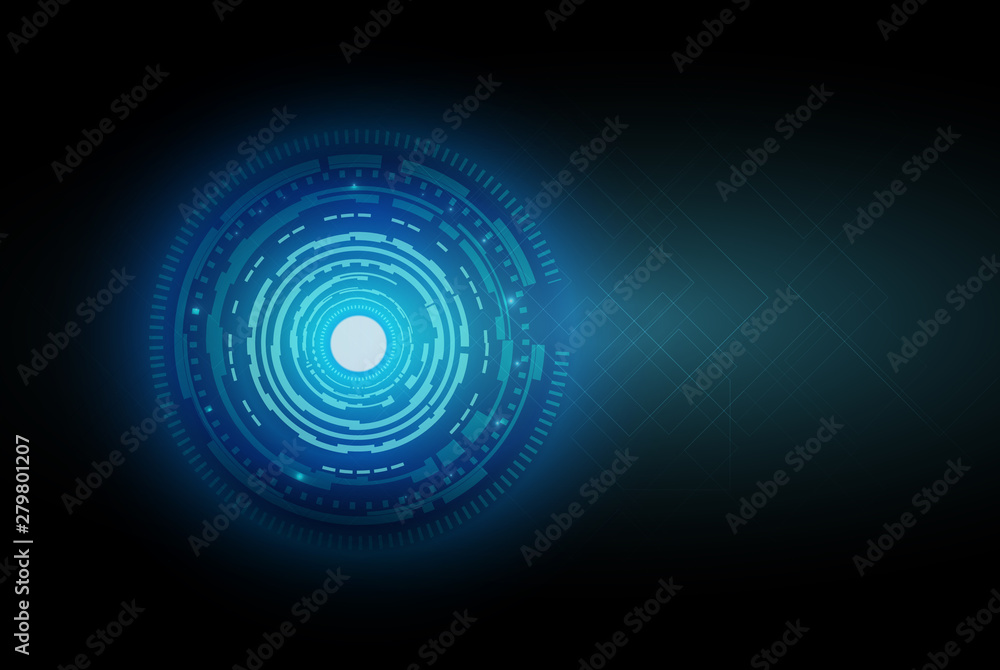 Abstract vector scientific data future and technology background that can use for business presentation. - Vector Abstract vector scientific data future and technology background that can use for business presentation. - Vector