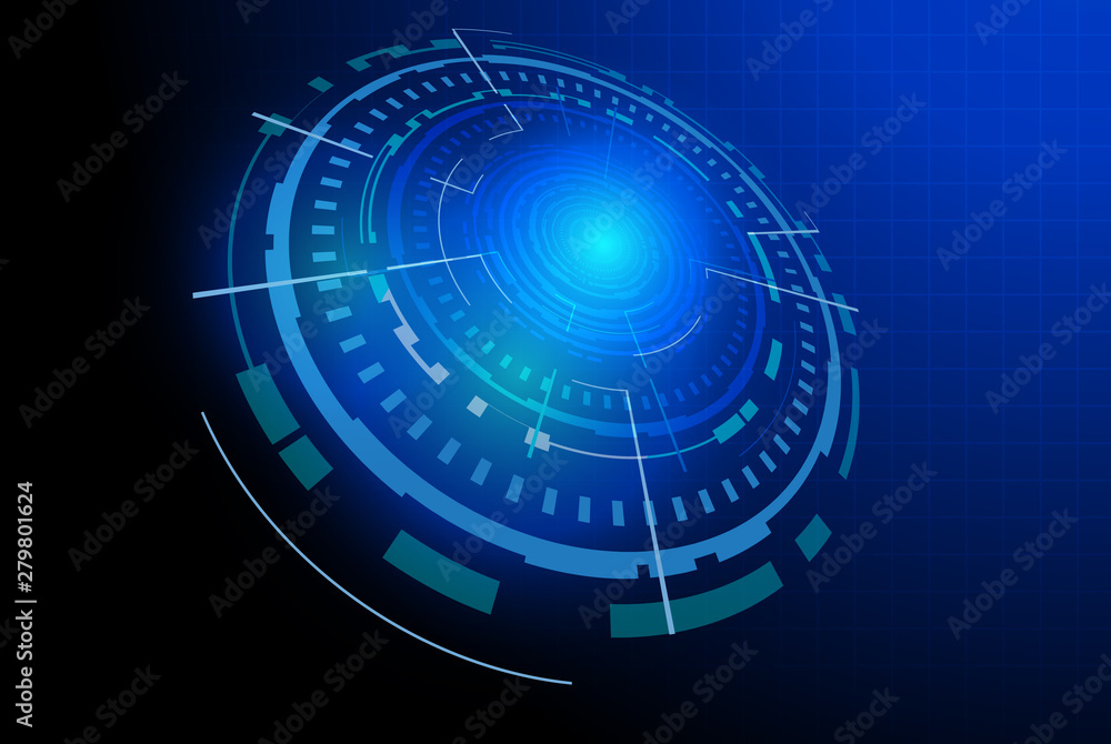 Abstract vector scientific data future and technology background that can use for business presentation. - Vector Abstract vector scientific data future and technology background that can use for business presentation. - Vector