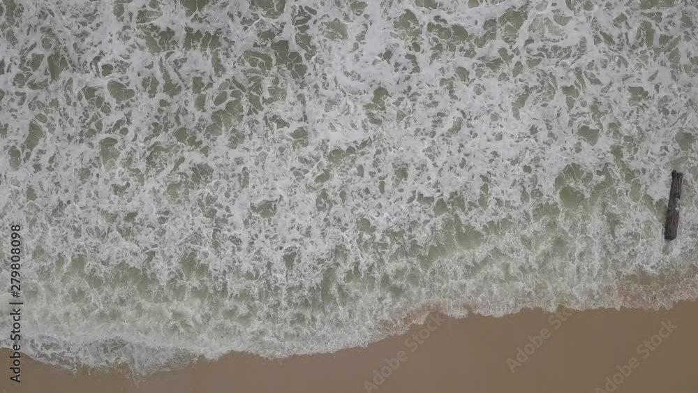 aerial shot of sea surface with waves aerial shot of sea surface with waves