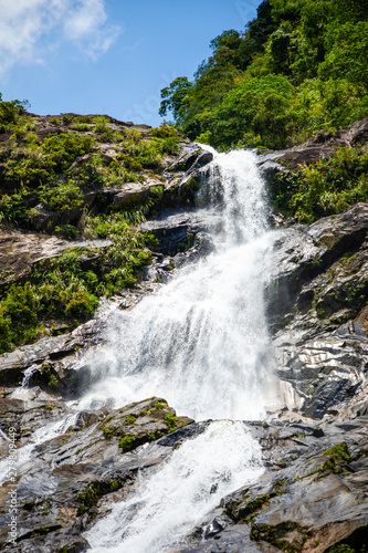 Tonanri Waterfall Landscape  nature of the southern part of Hainan Province  China