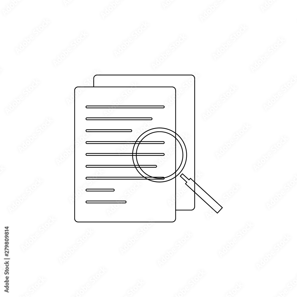 data search icon. Element of business, digital marketing for mobile concept and web apps icon. Outline, thin line icon for website design and development, app development data search icon. Element of business, digital marketing for mobile concept and web apps icon. Outline, thin line icon for website design and development, app development