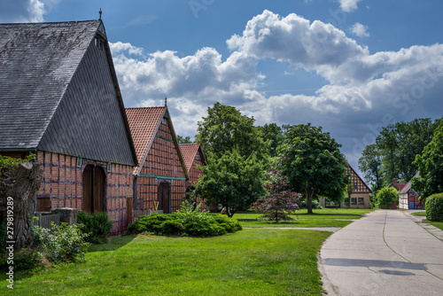 Dorf Kölen im Hannoverschen Wendland im Sommer photo