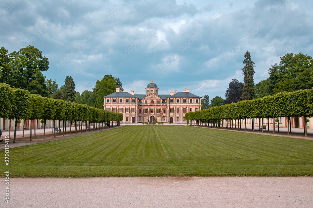 View on Schloss Favorite Rastatt in Rastatt, Germany