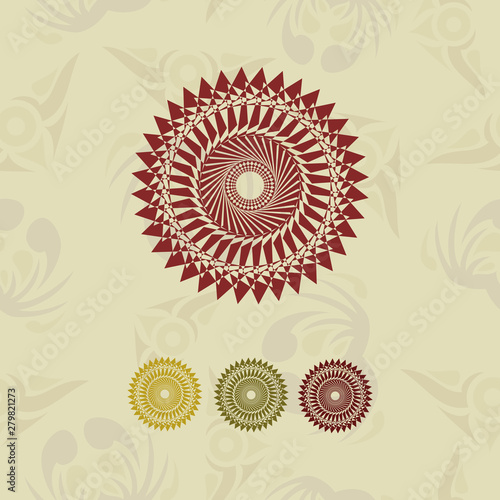 Laser cutting template for greeting cards, decorative elements.