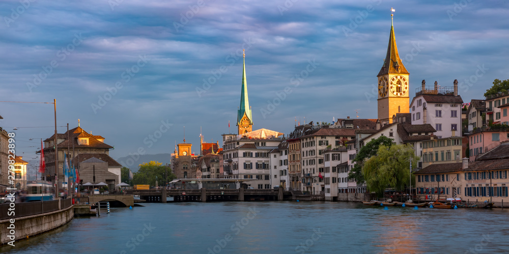 Zurich, the largest city in Switzerland