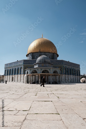 dome of mosque in jerusalem