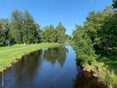 lake in the park