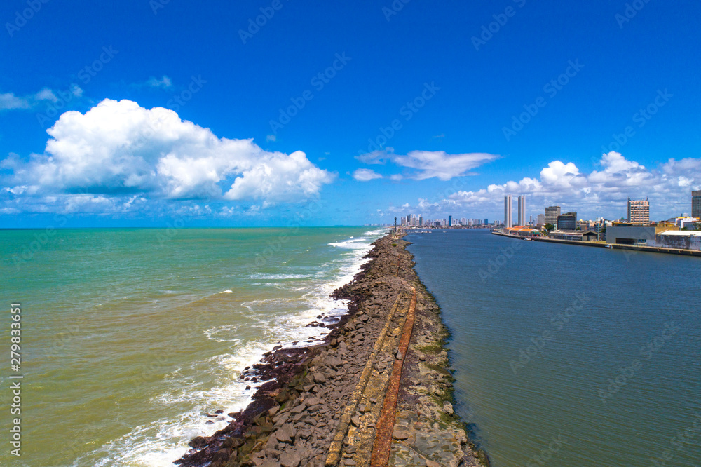 Recife - Drone - Farol - Antigo