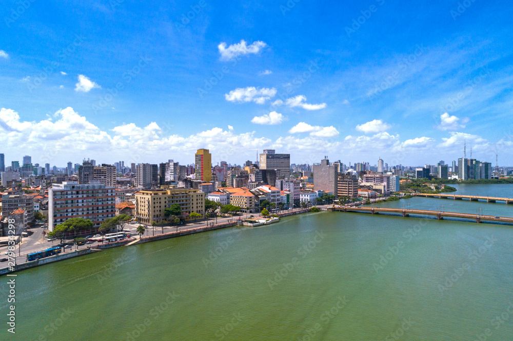 Obraz premium Recife - Drone - Farol - Antigo