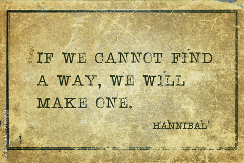 make path Hannibal quote photo