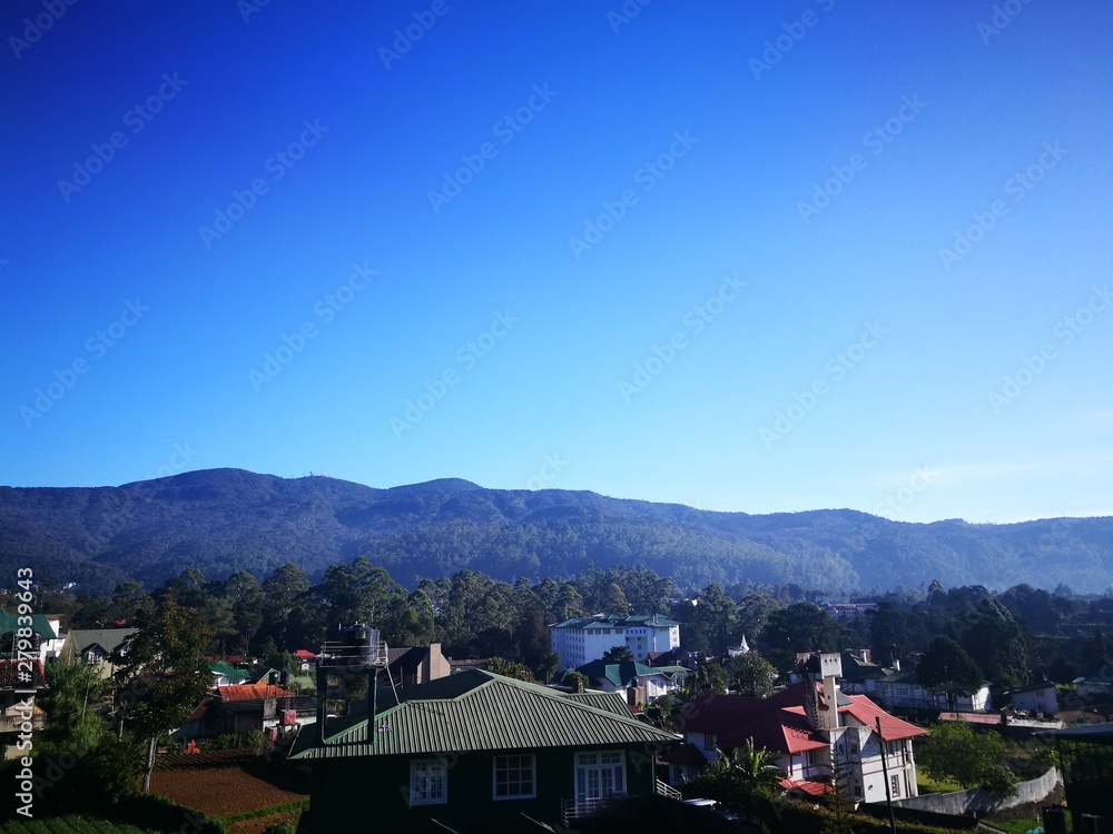 village in mountains