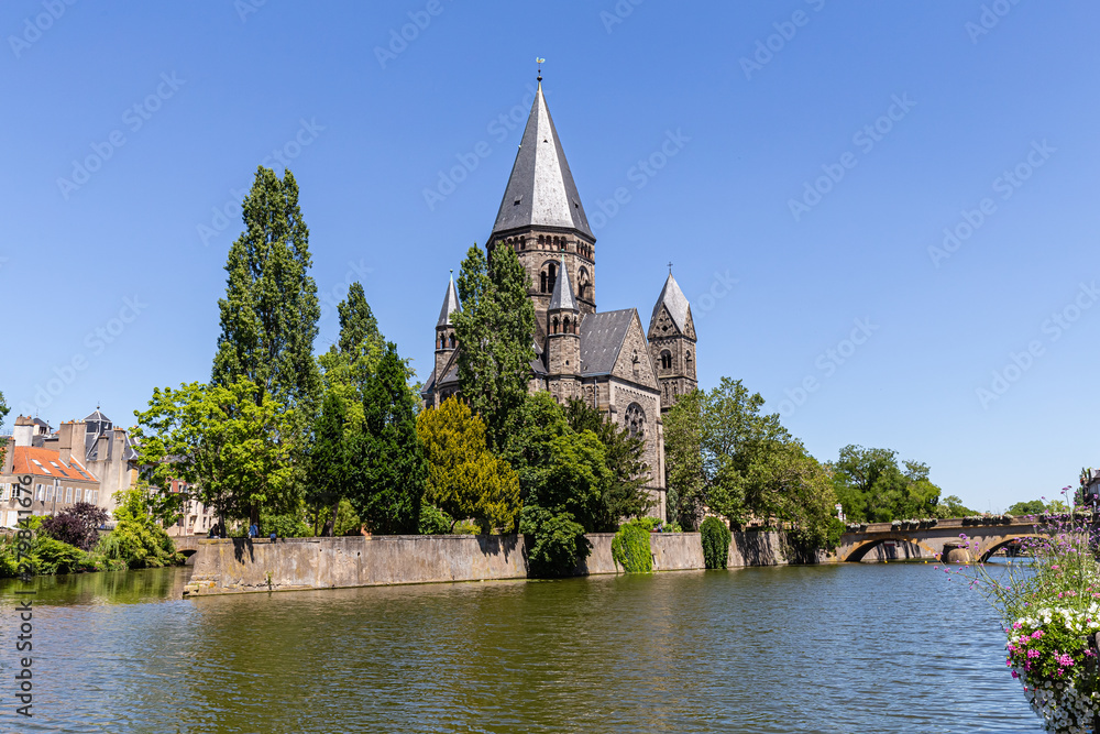 the city of Metz, in Lorraine