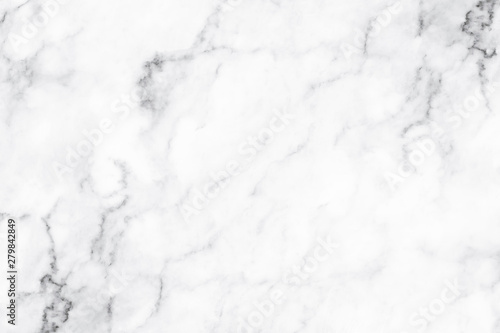 White marble texture with natural pattern for background