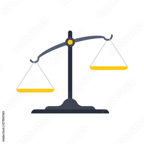 Scales of justice icon.