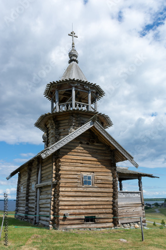 Chapel in the name of the miraculous image from the village of Vigovo on Kizhi island in Karelia