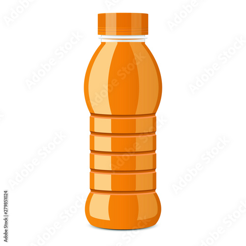 Juice bottle vector design illustration isolated on white background