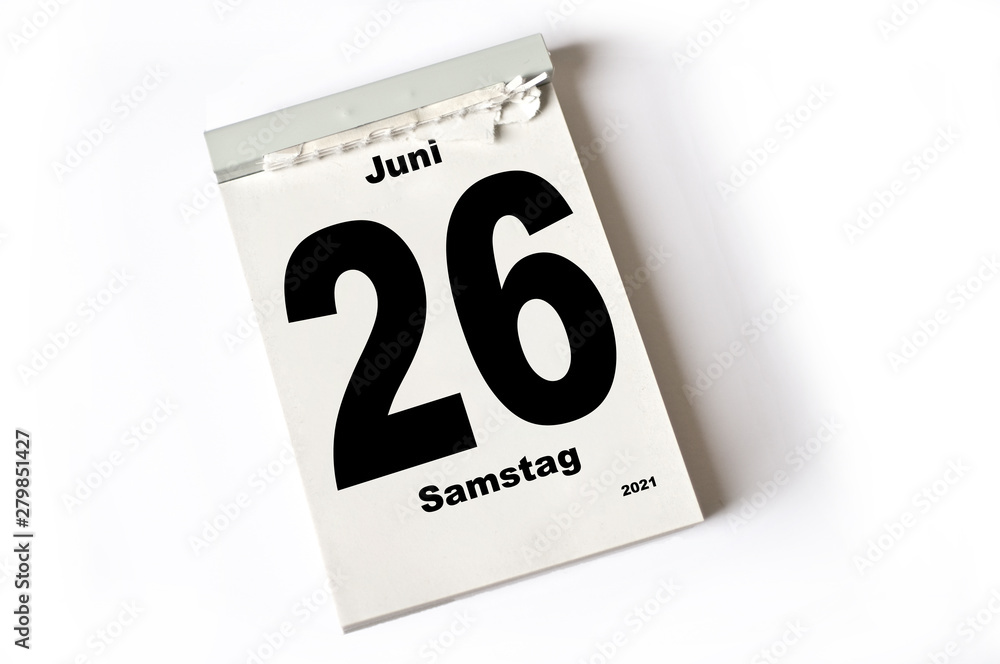 26. Juni 2021 26. Juni 2021