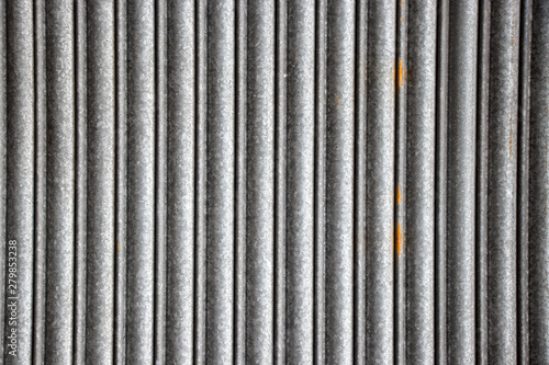 Corrugated metal wide surface texture