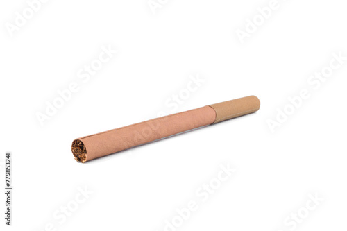 Cigar on white background