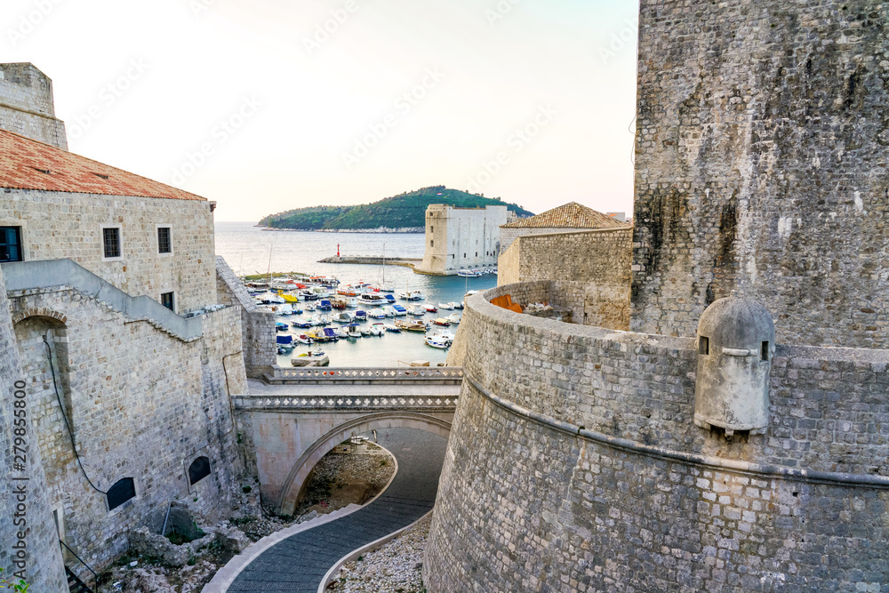 View of dubrovnik old town