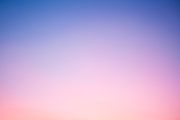 Color transition from pink to blue shades. Bright matte gradient. Blur spectrum texture. Abstract colored background for the illustrations, collages and mixed digital media.