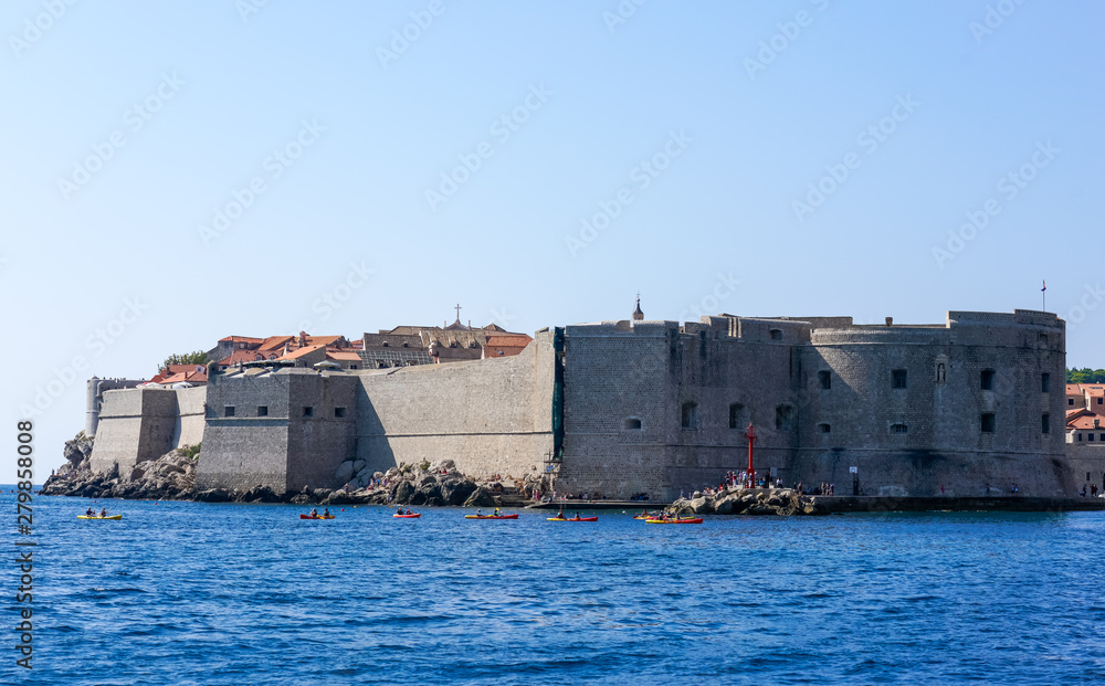 View of Fort Lovrijenac in Dubrovnik