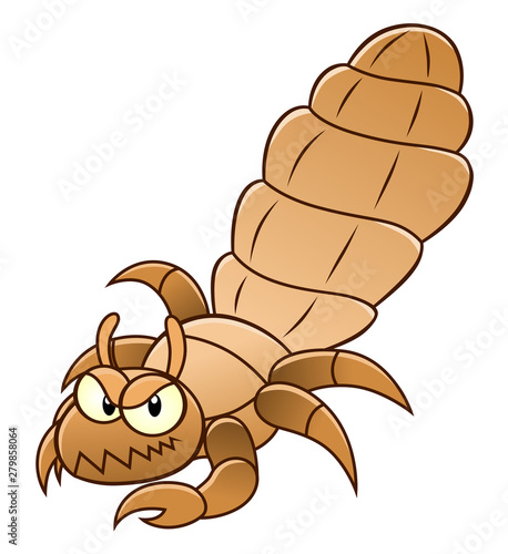 Cartoon louse