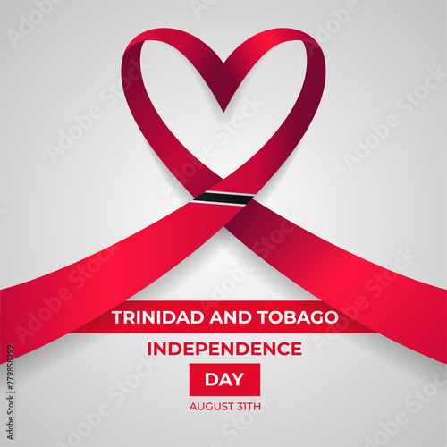 Happy Trinidad And Tobago Independence Day Vector Design Template Illustration 
