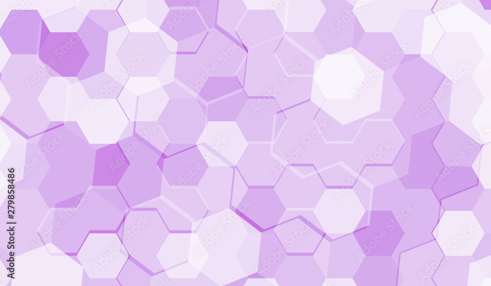 Geometric Purple Polygonal background molecule and communication. Connected lines with dots. Minimalism background. Concept of the science, chemistry, biology, medicine, technology