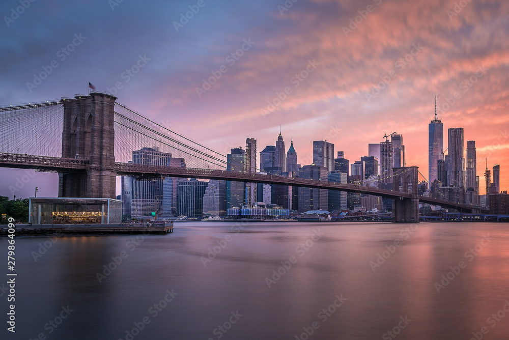 Fototapeta premium Most Brookliński w Nowym Jorku