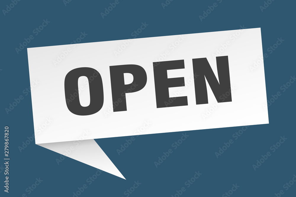 open open