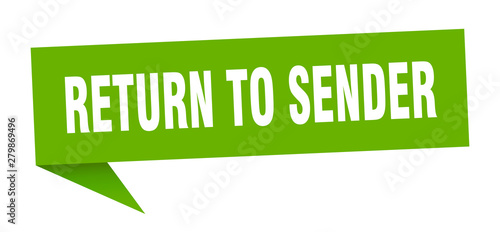 return to sender