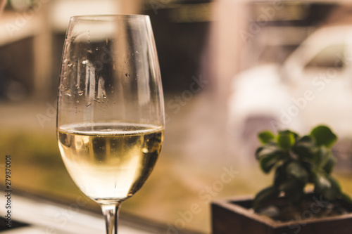 Wine on the table