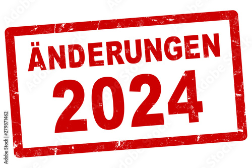 nbab11 NewBigAenderungenBanner nbab - german text - Änderungen 2024: Stempel / einfach / rot / Vorlage - 1komma5zu1 - new-version - xxl g8157 photo