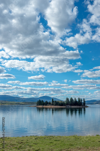 Island in the sky, Lake Jindabyne, NSW, Australia