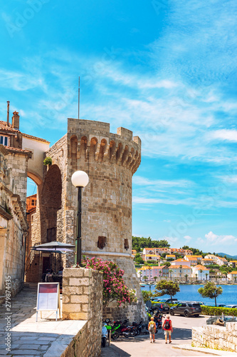 Foto Fortress of the old town of Korcula, Croatia