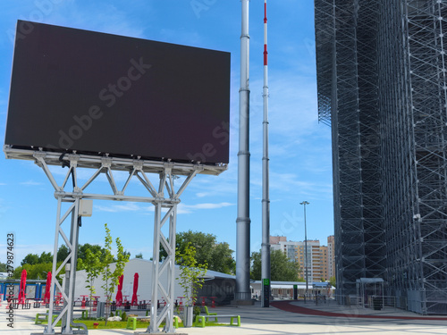 Digital modern scoreboard for displaying information during sporting events