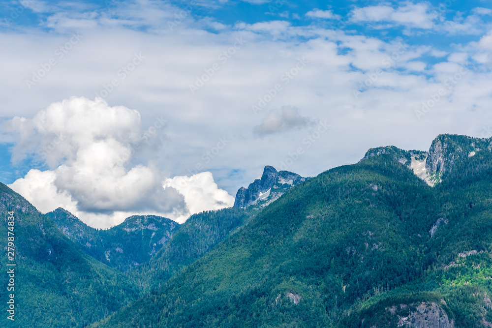 View at mountains in British Columbia, Canada. View at mountains in British Columbia, Canada.