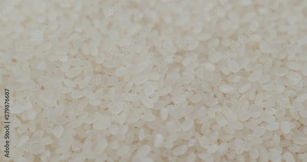 Stack of the white rice Stack of the white rice