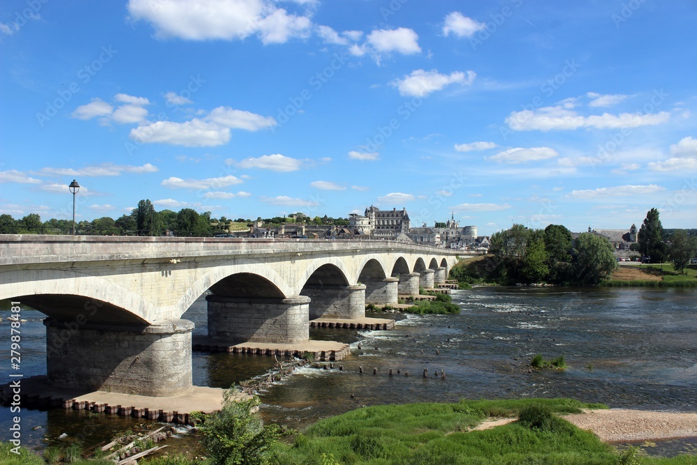 Amboise and the River Loire.