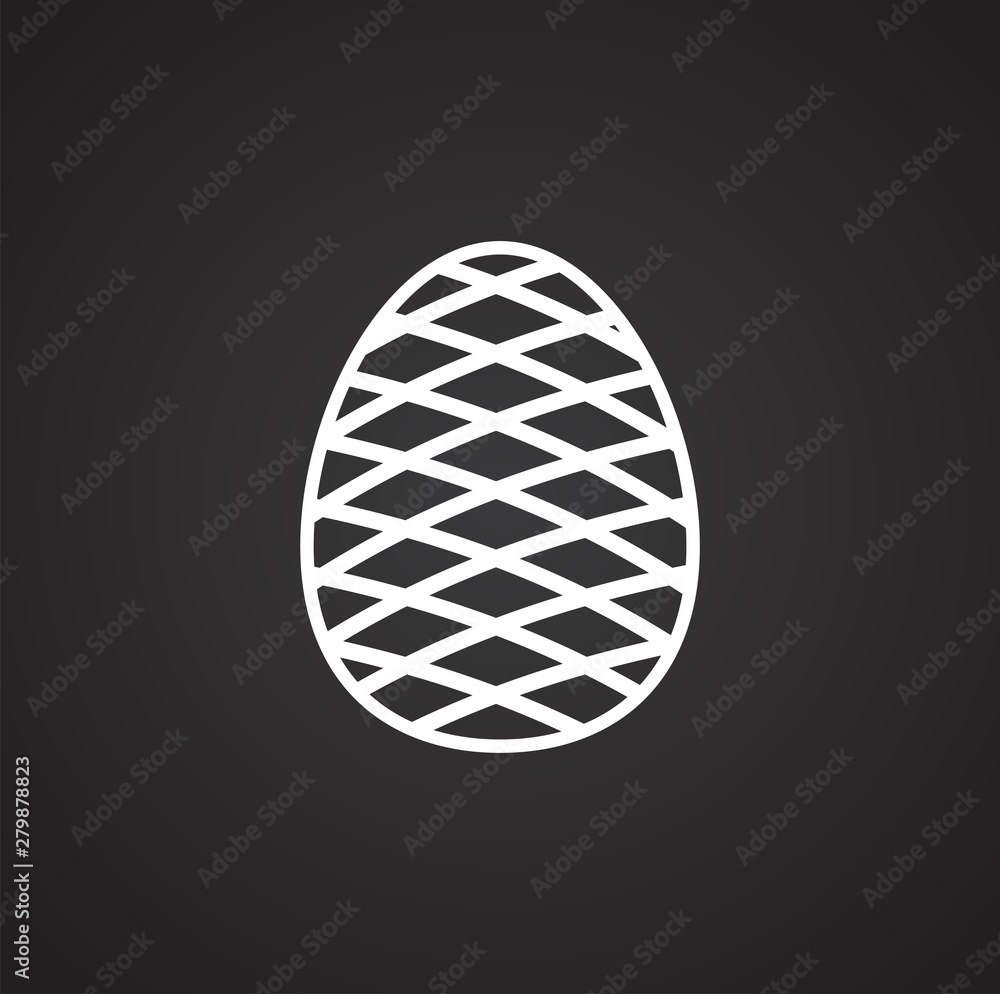Pine cone icon on background for graphic and web design. Simple illustration. Internet concept symbol for website button or mobile app. Pine cone icon on background for graphic and web design. Simple illustration. Internet concept symbol for website button or mobile app.