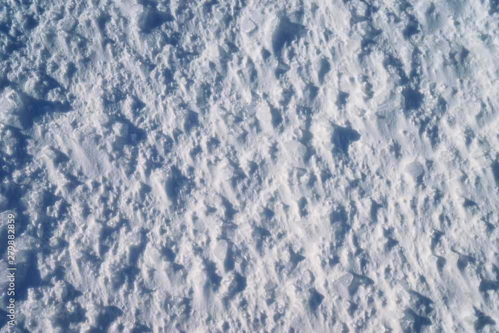 Textured snow background.