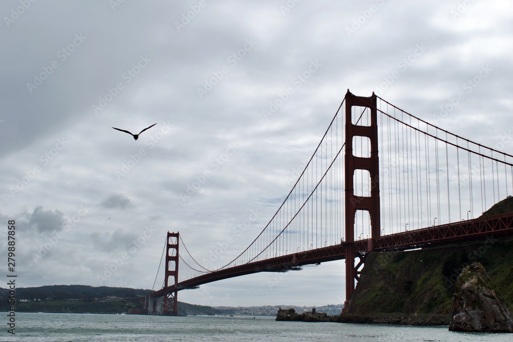 Obraz premium Golden Gate view from Sausalito