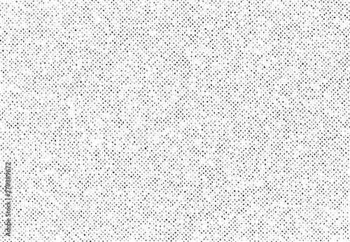 Subtle halftone grunge urban texture vector. Distressed overlay texture. Grunge background. Abstract mild textured effect. Vector Illustration. Black isolated on white. EPS10.