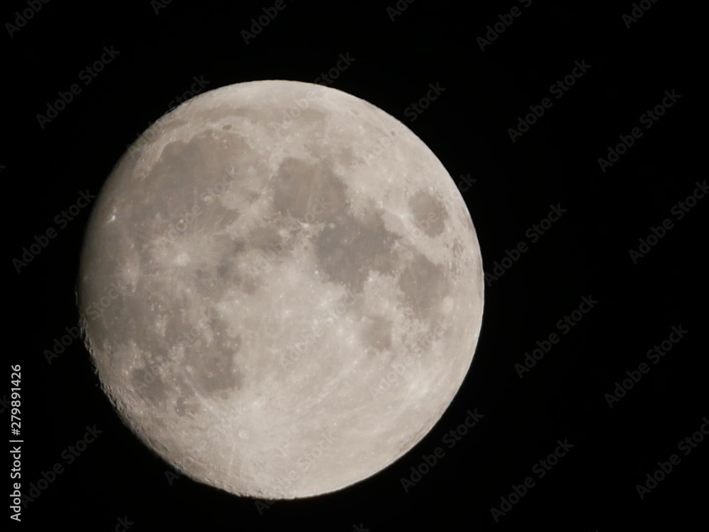 Obraz premium Moon close up