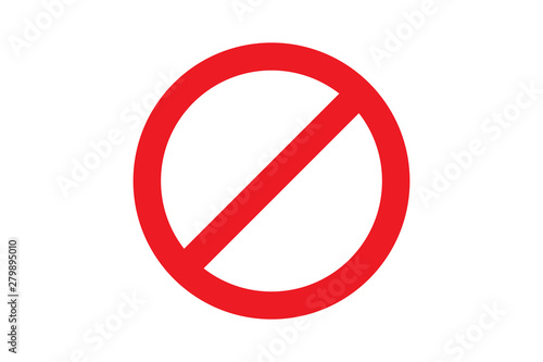 No Sign, No Symbol icon , vector illustration.