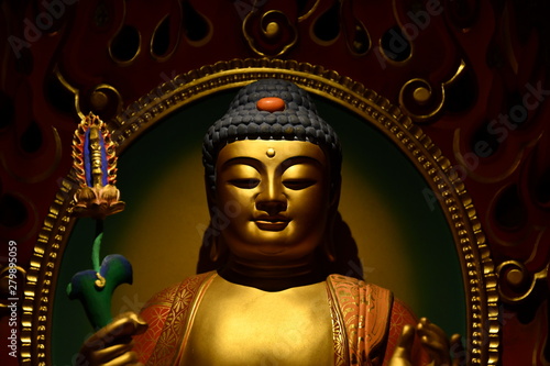Buddha in Singapore's Temple