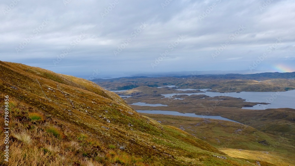 hiking trip around the Cul Mor in Lairg, Scotland